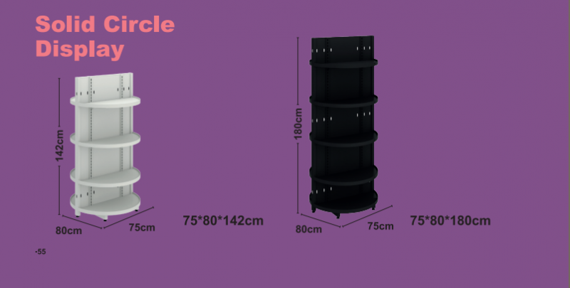 Solid cirkel display