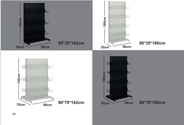 Pegboard Wire hyllor